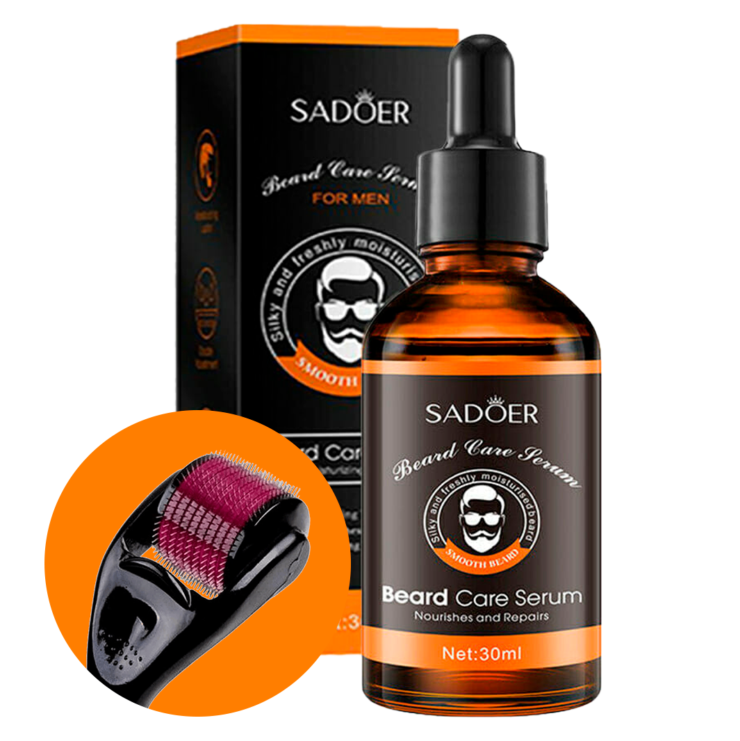 Combo Serum Barba Mas Roller