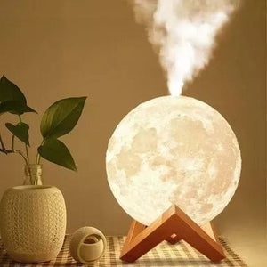 Lampara luna y Humidificador de aroma