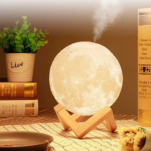 Lampara luna y Humidificador de aroma